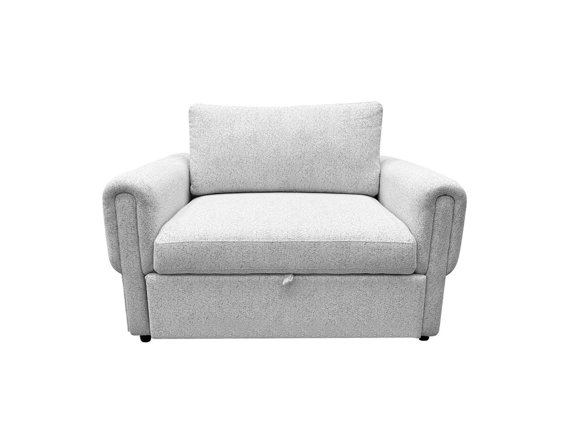 Leon Chair w/ Pull-Out Sleeper - Grey Fog Fabric