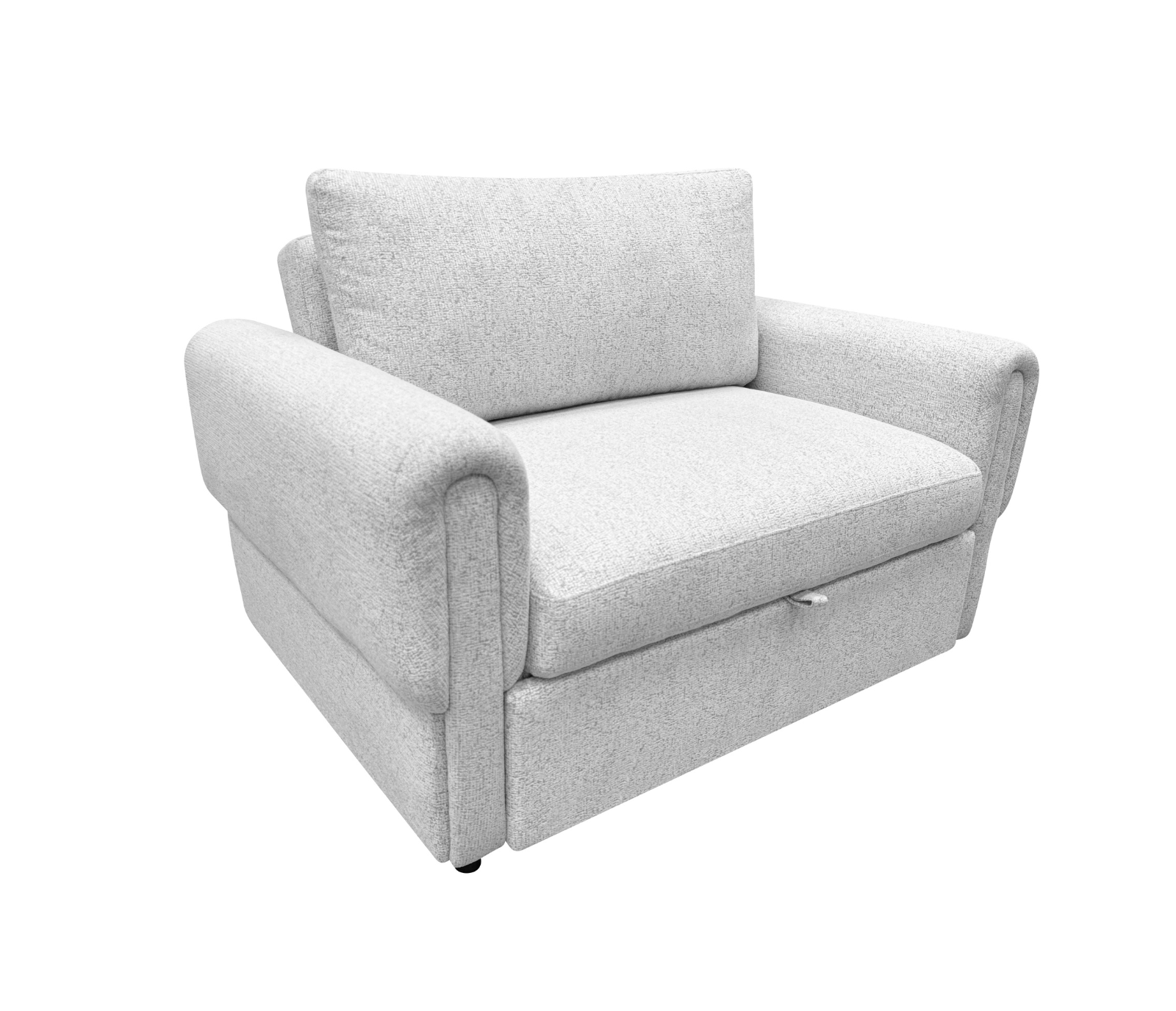 Leon Chair w/ Pull-Out Sleeper - Grey Fog Fabric
