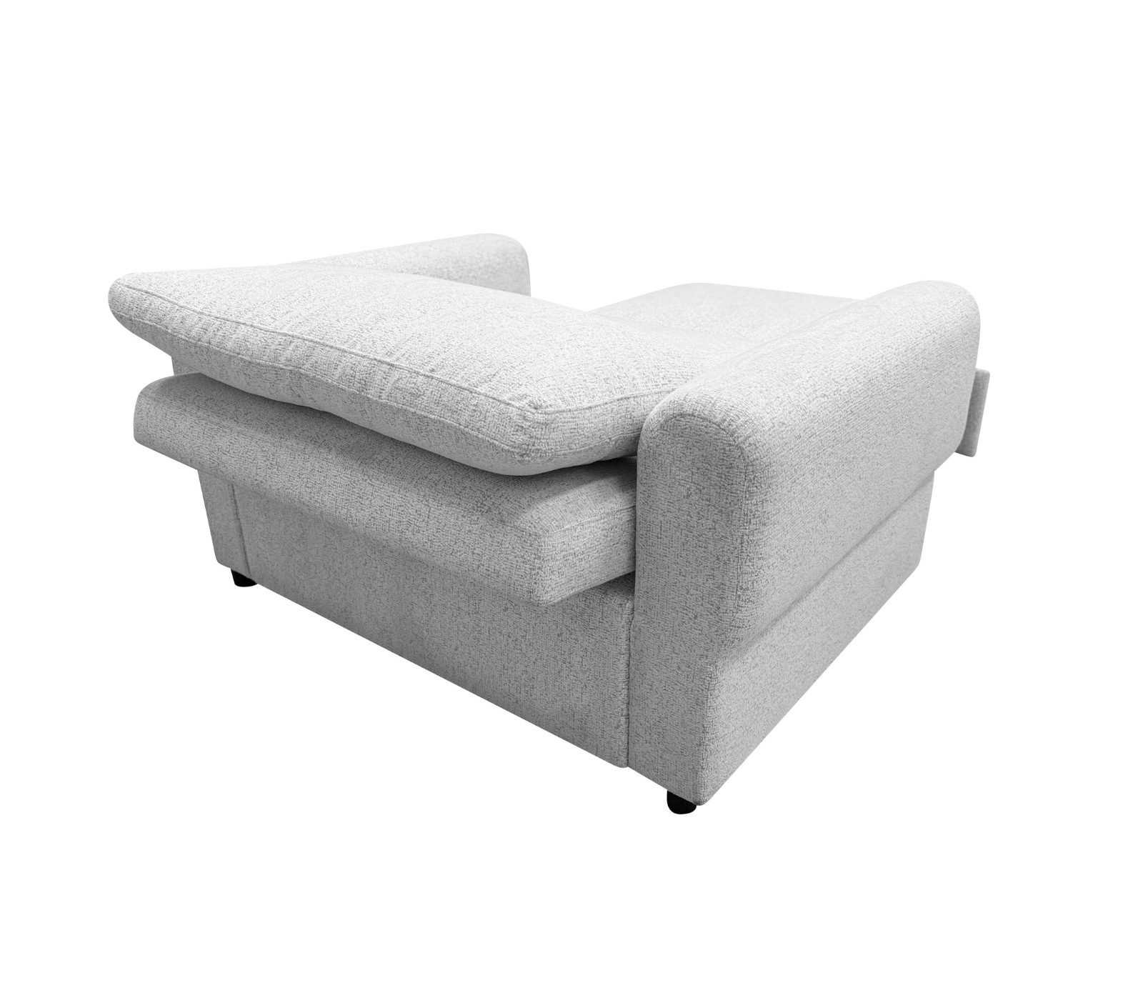 Leon Chair w/ Pull-Out Sleeper - Grey Fog Fabric