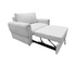 Leon Chair w/ Pull-Out Sleeper - Grey Fog Fabric