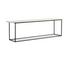 Lola Sofa Table - Travertine Marble