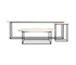 Lola End Table - Travertine Marble