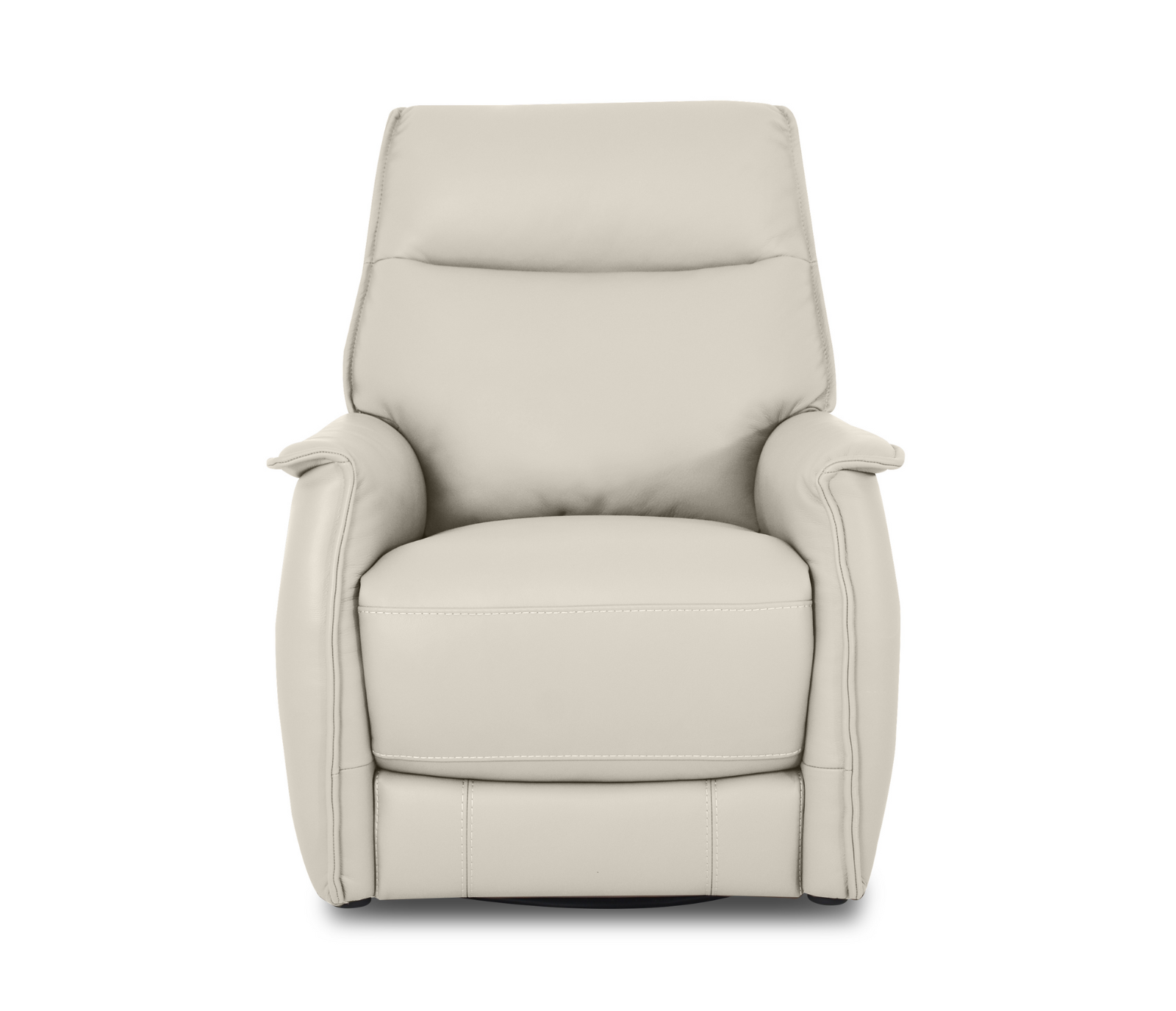 Lotus Swivel Power Recliner - Oatmeal Leather