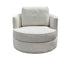McDavid Swivel Accent Chair - Fabric - Custom