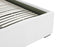 Marcel Upholstered Bed w/ Lift Storage - Blanco White Fabric