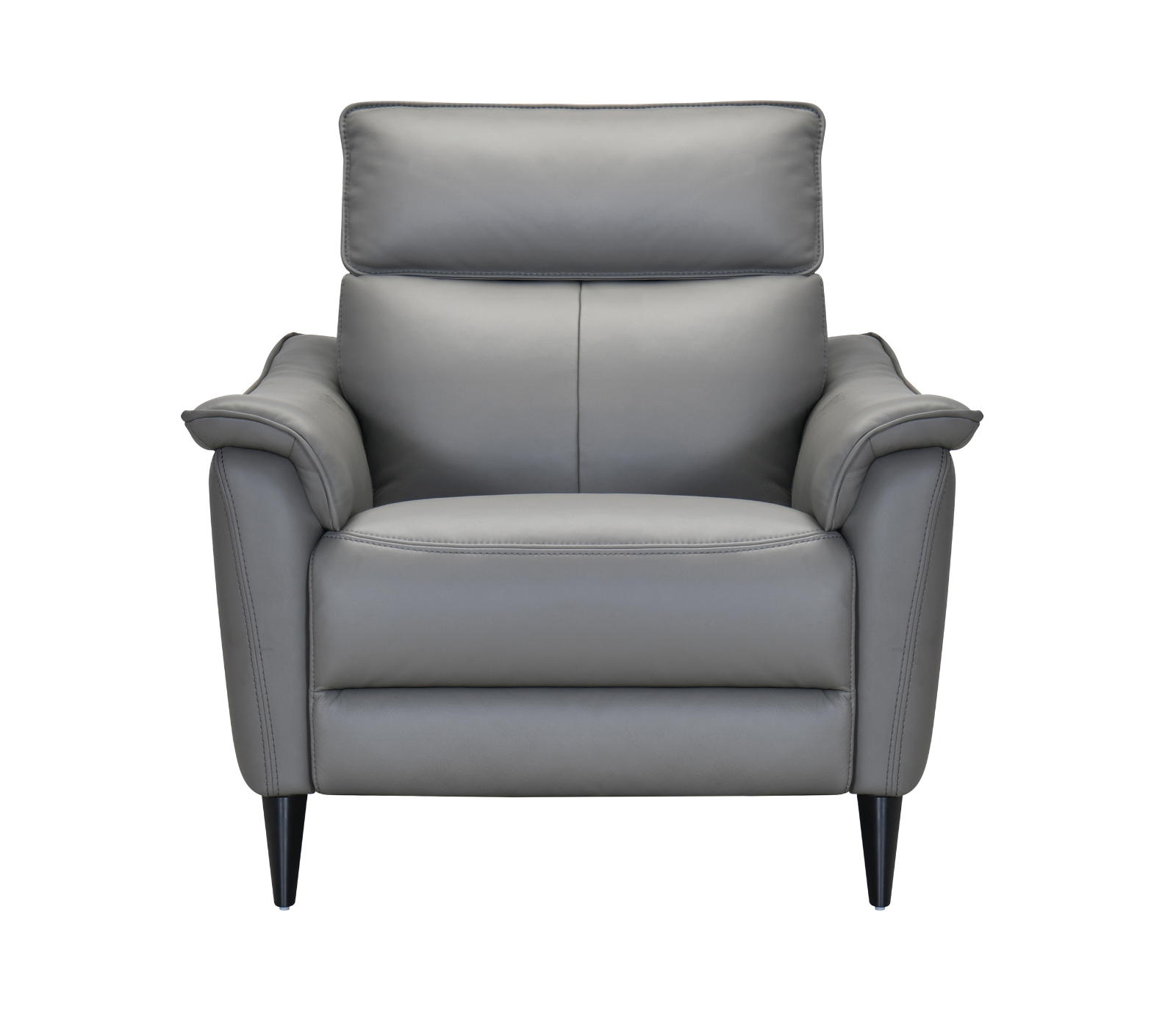 Marino Chair  - Power Reclining w/ Power Headrest - Dolphin Grey Leather