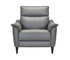 Marino Chair  - Power Reclining w/ Power Headrest - Dolphin Grey Leather