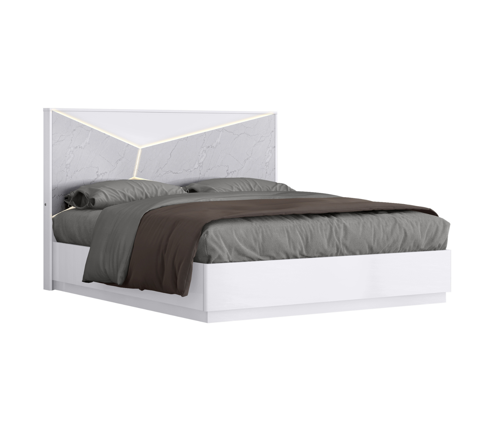 Matrix Bed w/ Led Lights & Lift Storage | Buy Online or Jag's Furniture ...
