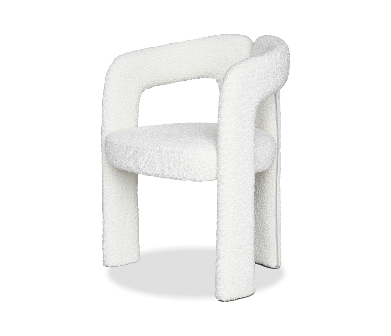 Melrose Side Chair - Cream Boucle