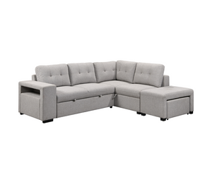 Mikayla 3 Piece Sectional w/ Pull-Out Sleeper