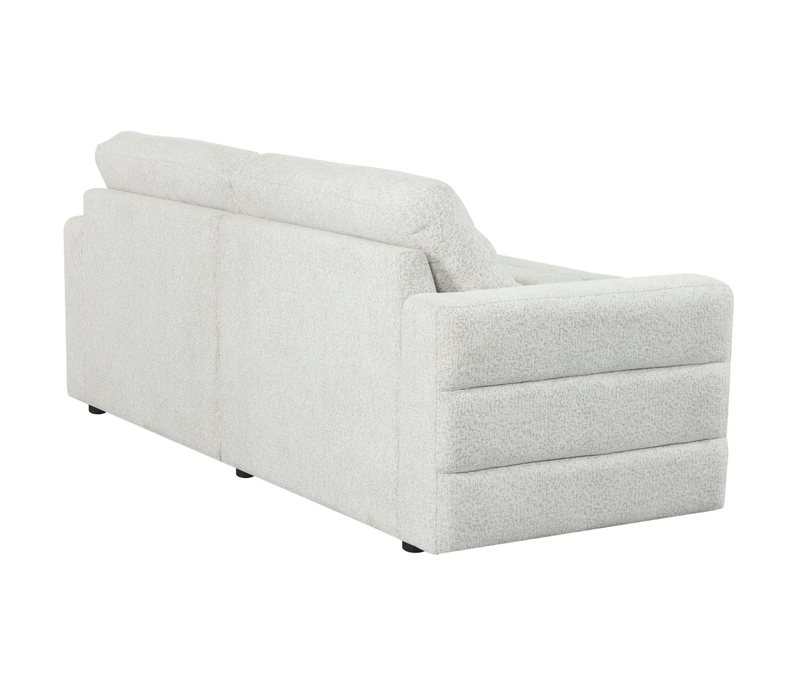 Montclair 2 Piece Sectional w/ Pull-Out Sleeper - Ivory Pebble Fabric