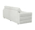 Montclair 2 Piece Sectional w/ Pull-Out Sleeper - Ivory Pebble Fabric