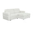 Montclair 2 Piece Sectional w/ Pull-Out Sleeper - Ivory Pebble Fabric