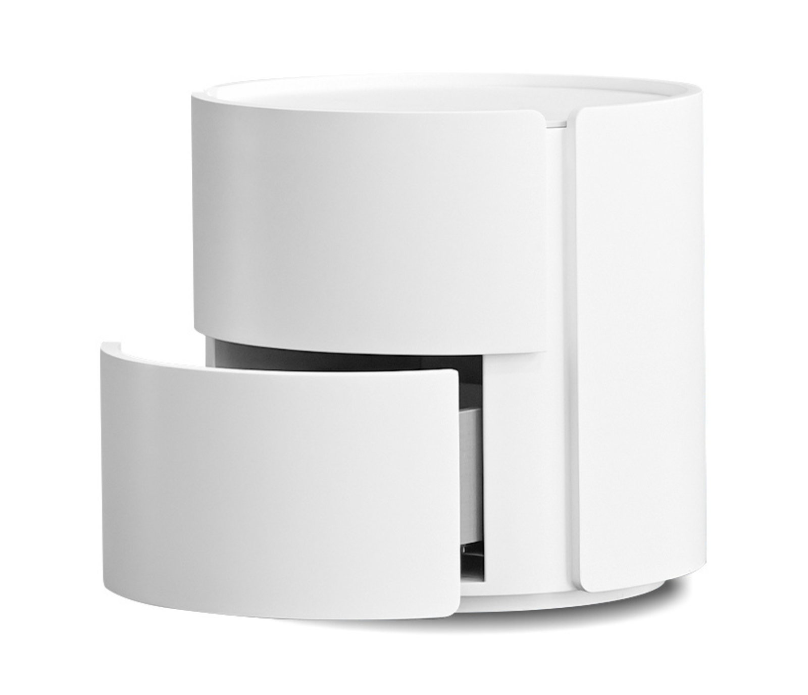 Burrow Nightstand - Matte White