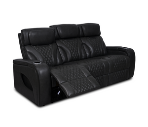 Nexus Sofa - Power Reclining w/ Power Headrests - Black