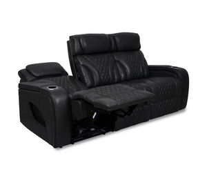 Nexus Sofa - Power Reclining w/ Power Headrests - Black