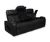 Nexus Sofa - Power Reclining w/ Power Headrests - Black Leather