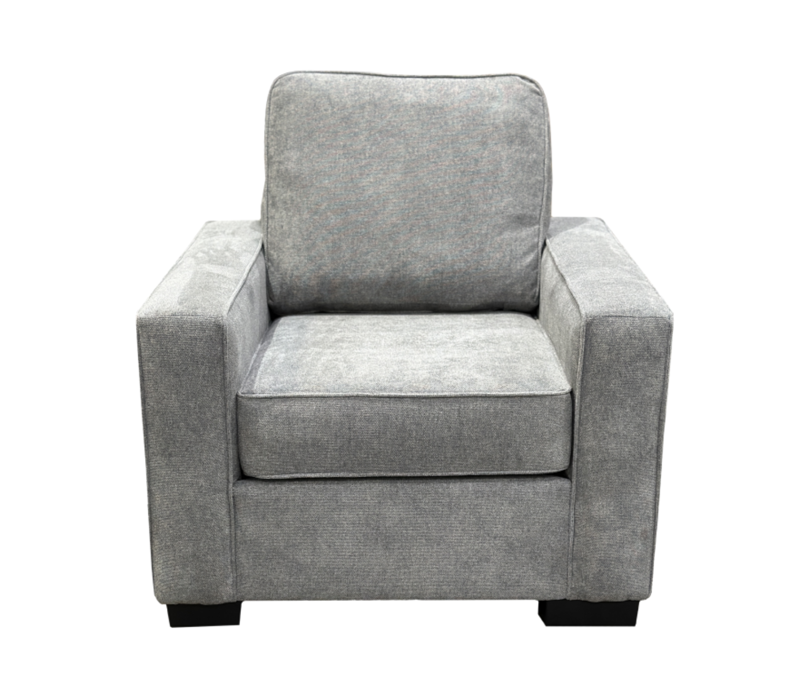 Nordel Chair - Silver Grey Fabric
