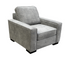 Nordel Chair - Silver Grey Fabric