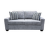 Nordel Condo Sofa - Silver Grey Fabric