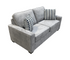Nordel Condo Sofa - Silver Grey Fabric