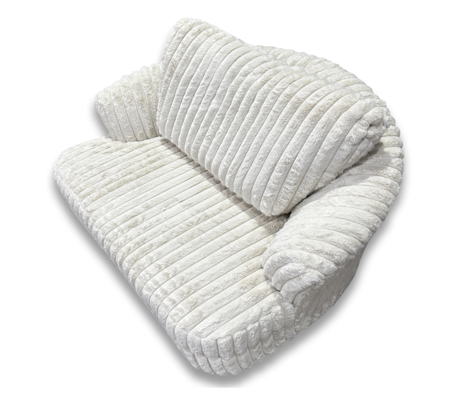 Nuge Oversized Swivel Chair - Fabric - Custom