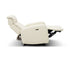 Odin Glider Chair - Power Reclining w/ Manual Headrest - Pearl White Leather