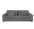 Presley 2 Piece Sectional - Power Slider - Pewter Fabric