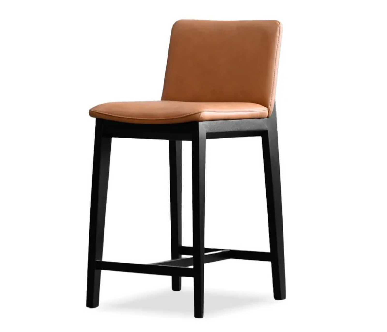 Holster Counter Stool - Palomino Sauvage Leather