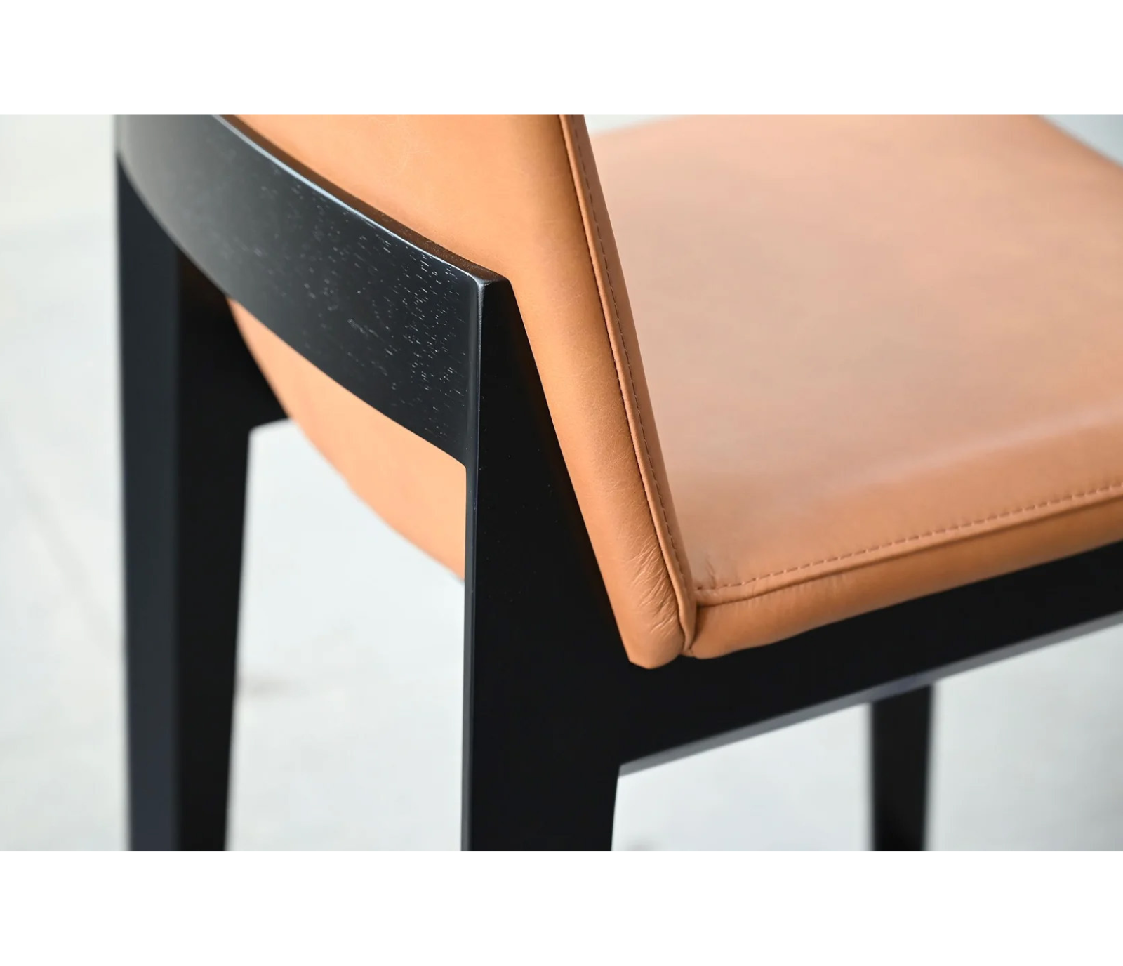 Holster Counter Stool - Palomino Sauvage Leather