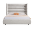 Paradox Upholstered Bed w/ Lift Storage - Dune Fabric