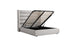Paradox Upholstered Bed w/ Lift Storage - Dune Fabric