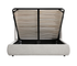 Paradox Upholstered Bed w/ Lift Storage - Dune Fabric