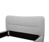 Parq Upholstered Bed - Snow Fabric