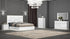 Pluto Upholstered Bed w/ LED Lights & Lift Storage - Snow White