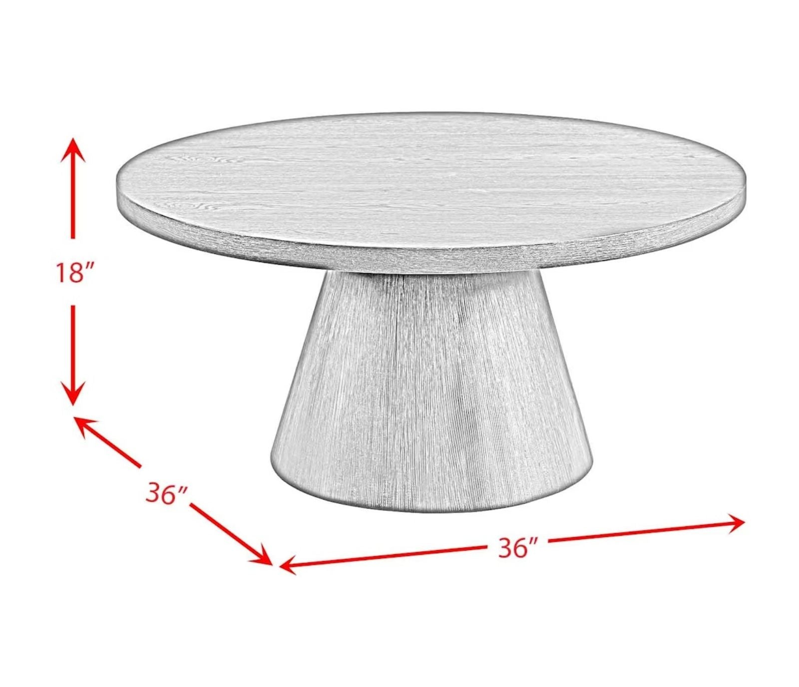 Portland Coffee Table - Natural