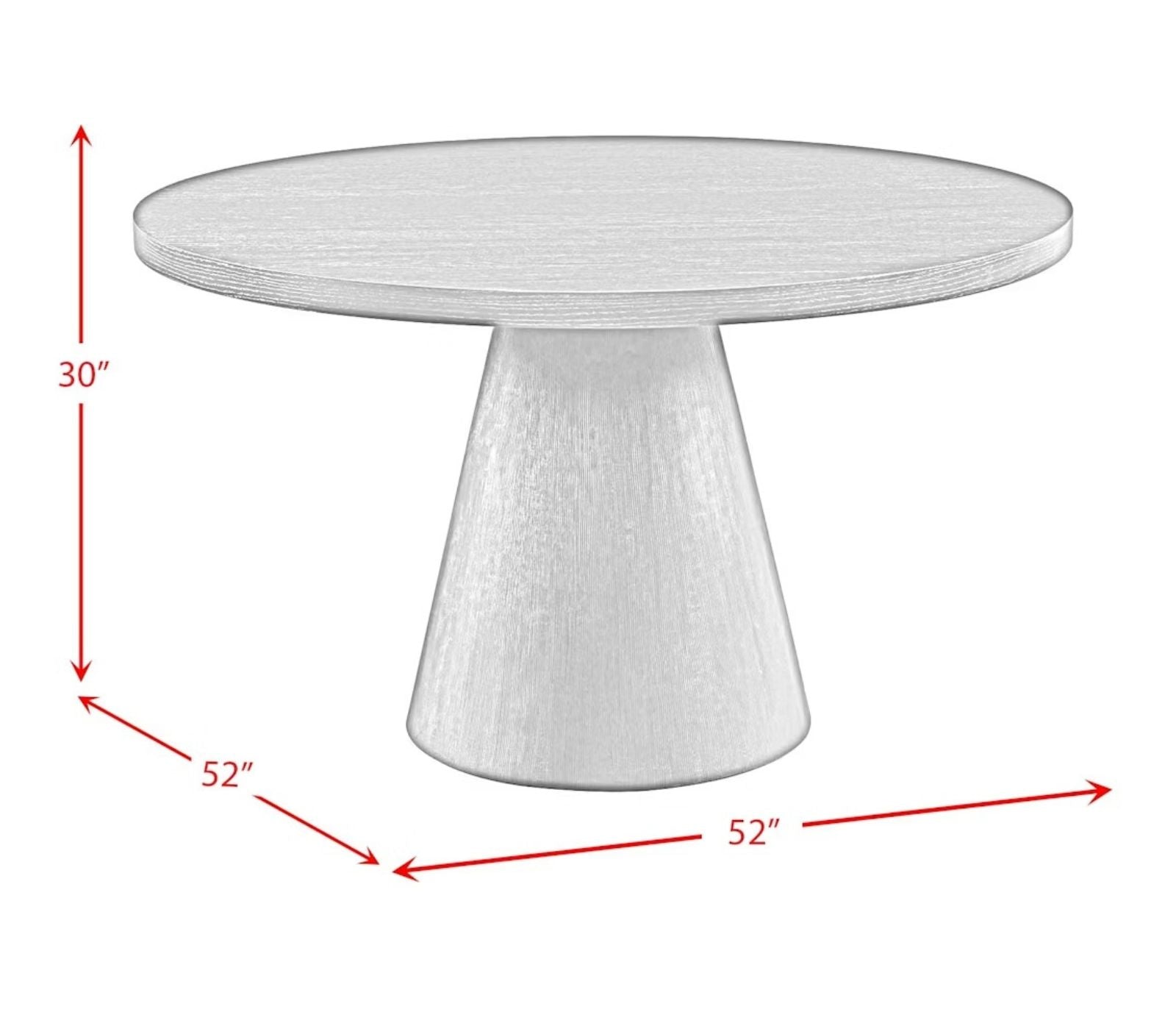 Portland Dining Table - Round - Natural