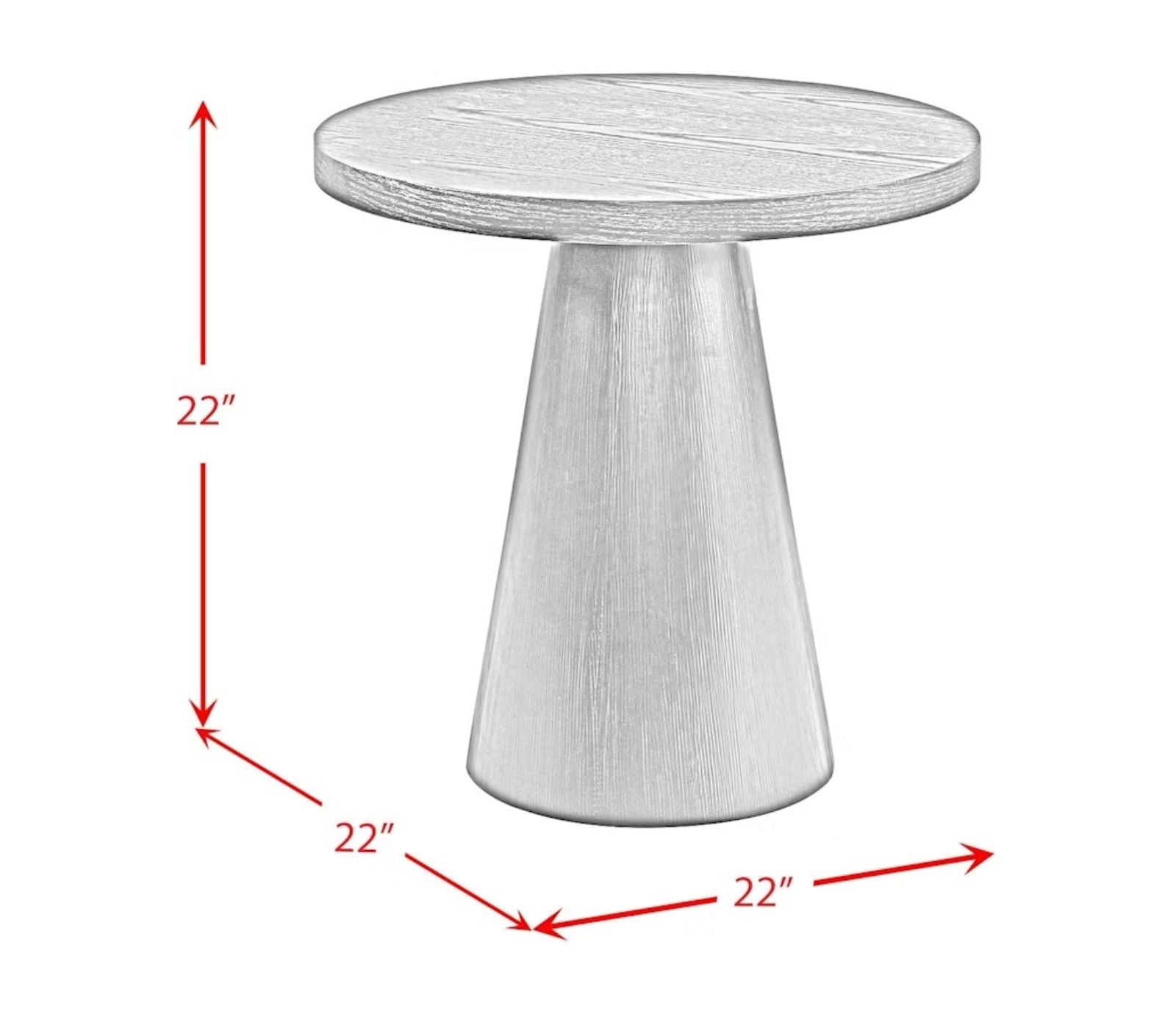 Portland End Table - Natural