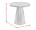 Portland End Table - Natural
