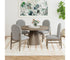 Portland Round Side Chair - Grey