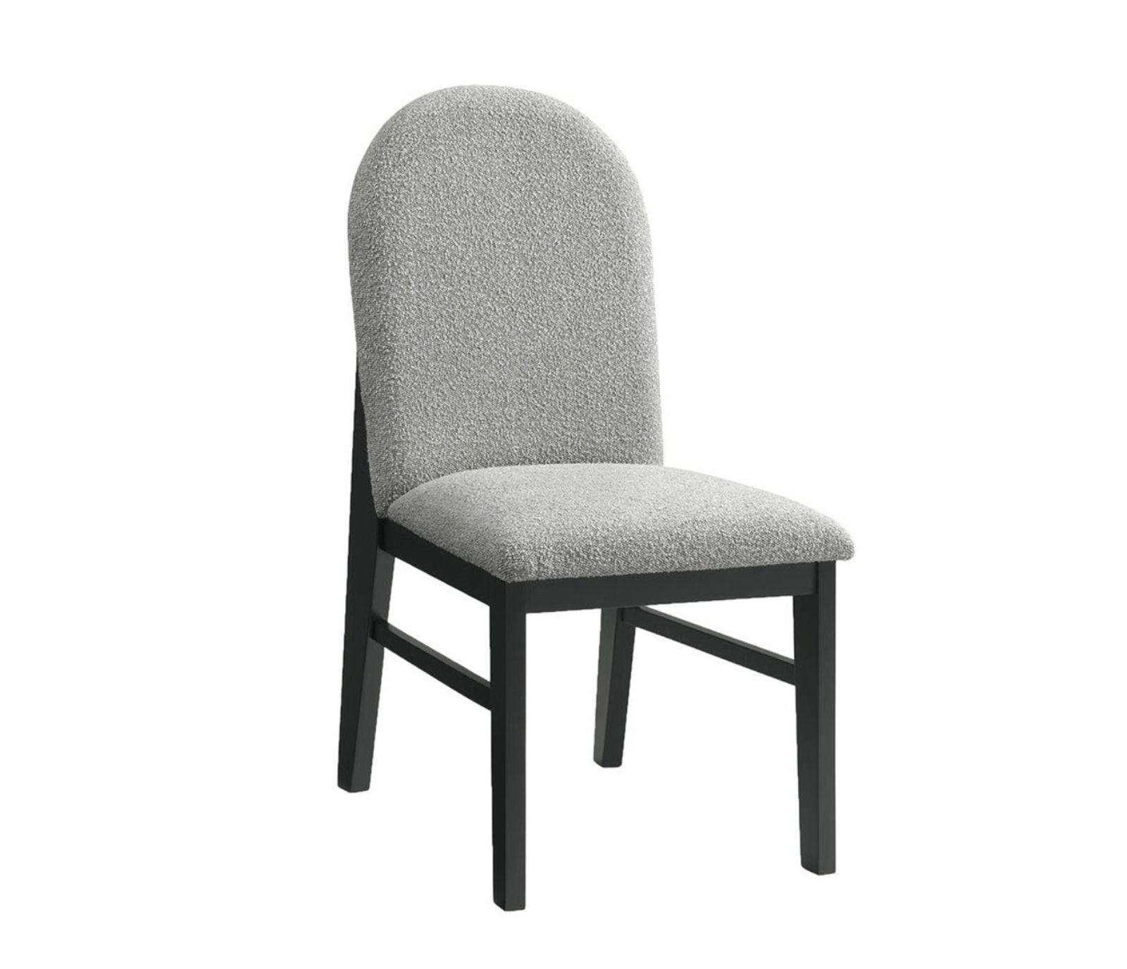 Portland Round Side Chair - Black