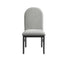 Portland Round Side Chair - Black
