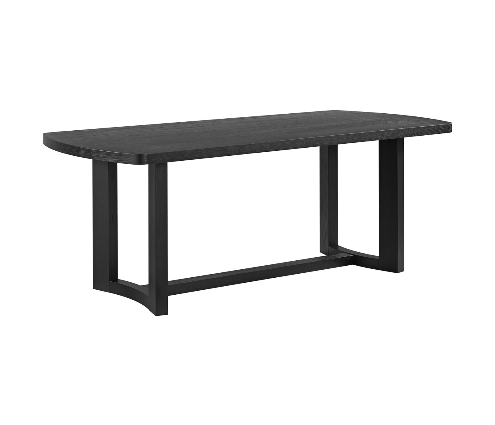 Portland Dining Table - Rectangle - Black