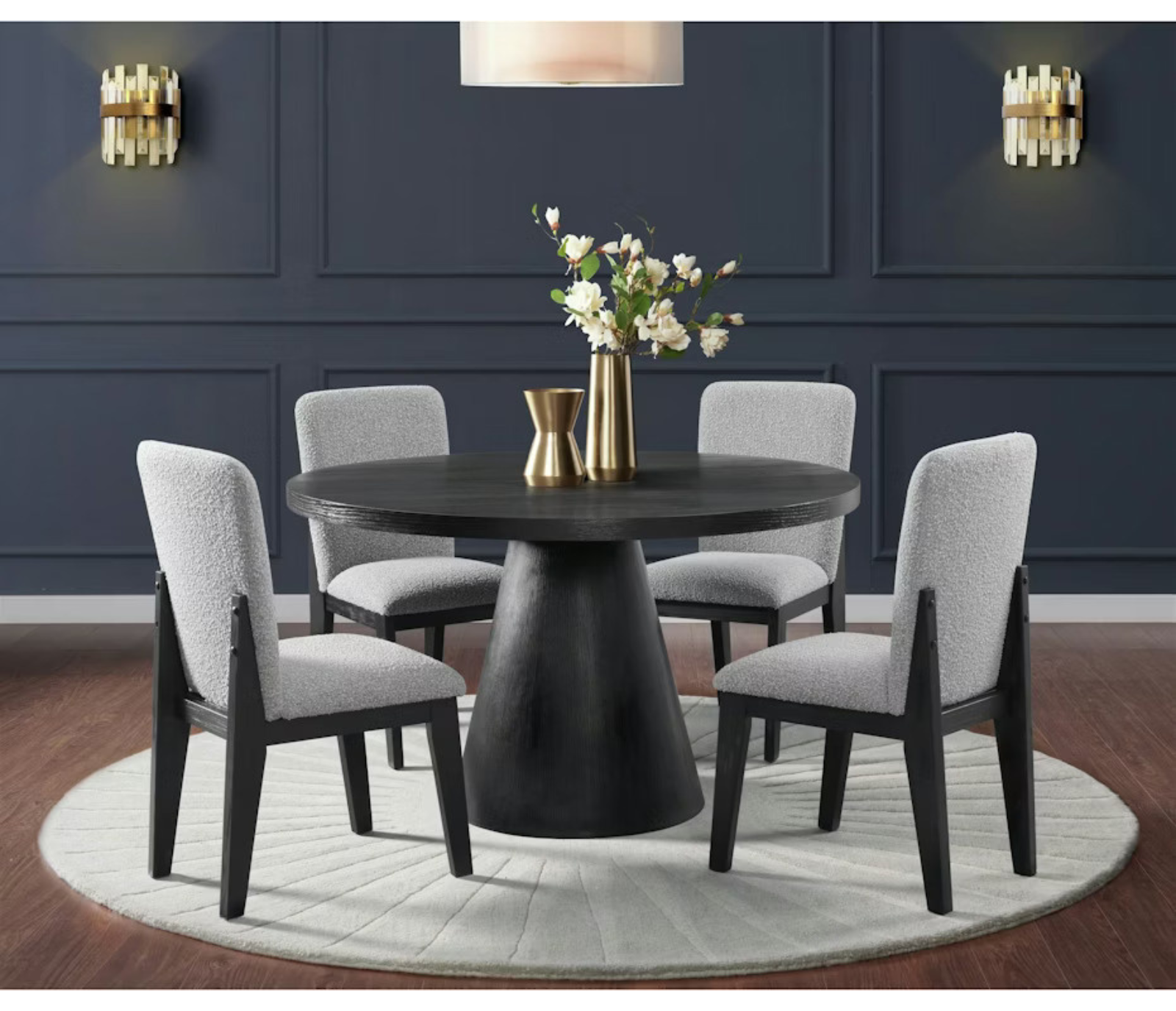 Portland Side Chair - Black