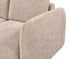 Prime 3 Piece Sectional w/ Pull-Out Sleeper - Mushroom Fabric