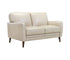 Renzo Loveseat - Putty Leather