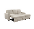 Rhea 2 Piece Sectional w/ Pull-Out Sleeper - Oat Fabric