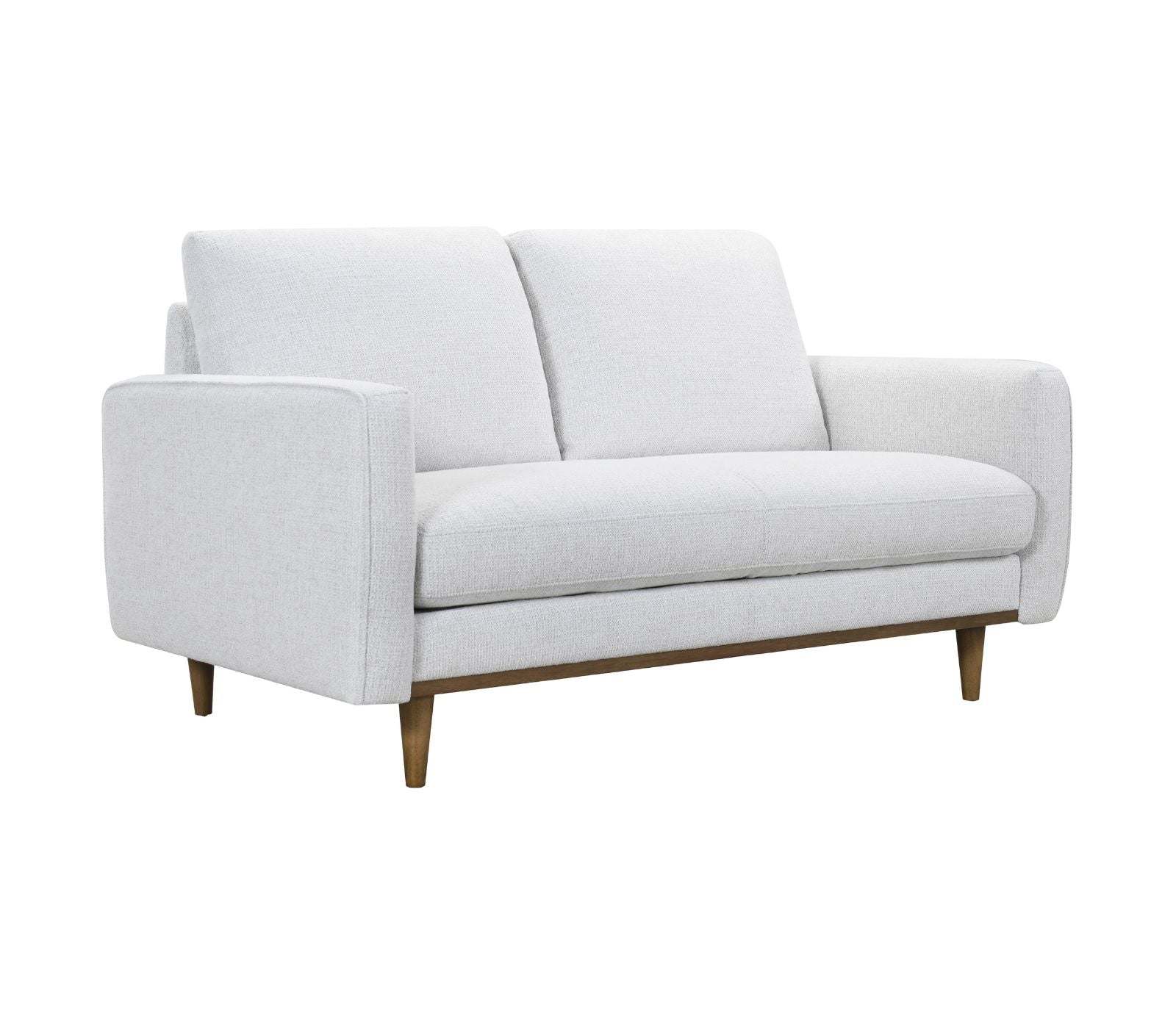 Rialto Loveseat - Cream Fabric