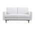 Rialto Loveseat - Cream Fabric