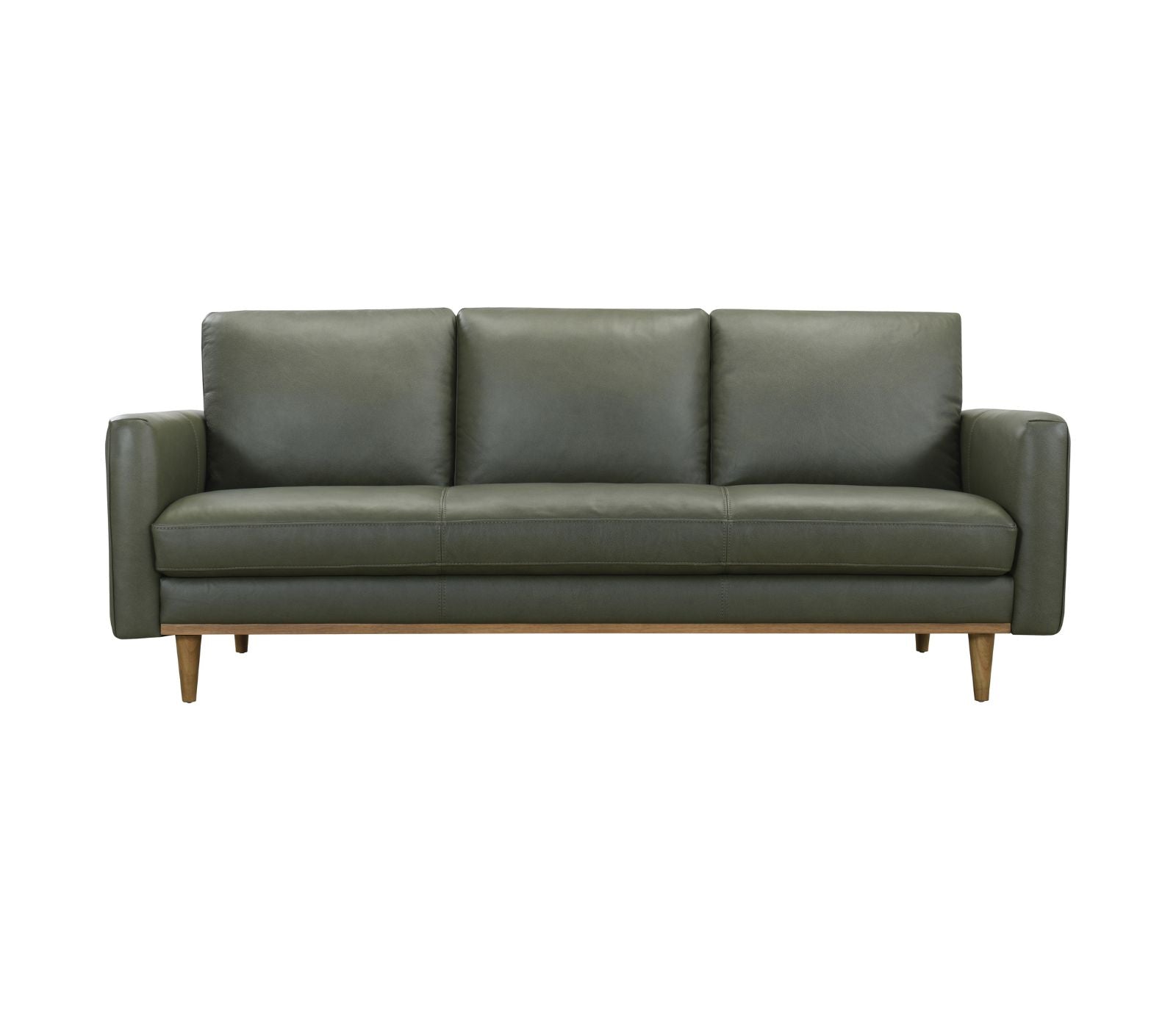 Rialto Sofa - Moss Green Leather